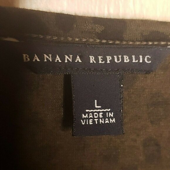 Banana Republic Leopard Print Long Sleeve Tunic - Picture 4 of 6